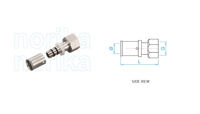 PEX Press-Fit FI Union (Type F5)